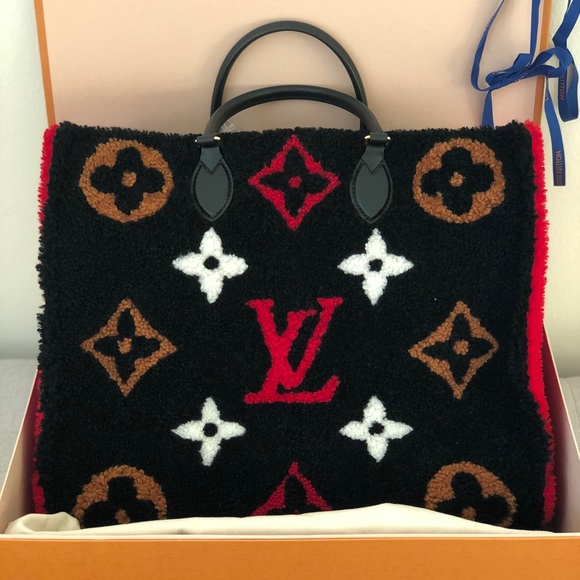 SOLD TEDDY ONTHEGO GIANT MONOGRAM *LIMITED-EDITION - Picture 3 of 13